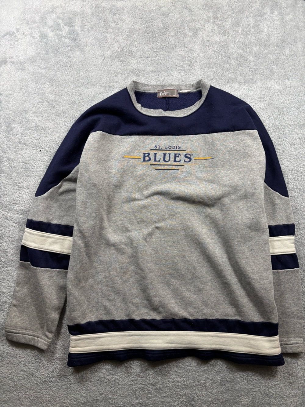 Vintage St. Louis Blues Crewneck Sweatshirt NHL Hockey 1990s